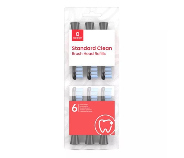 Oclean Końcówki standard P2S5 B06 6 szt. czarne - 1036964 - zdjęcie